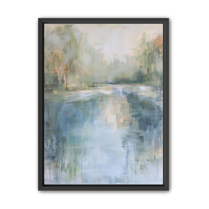 Mist over the river bend