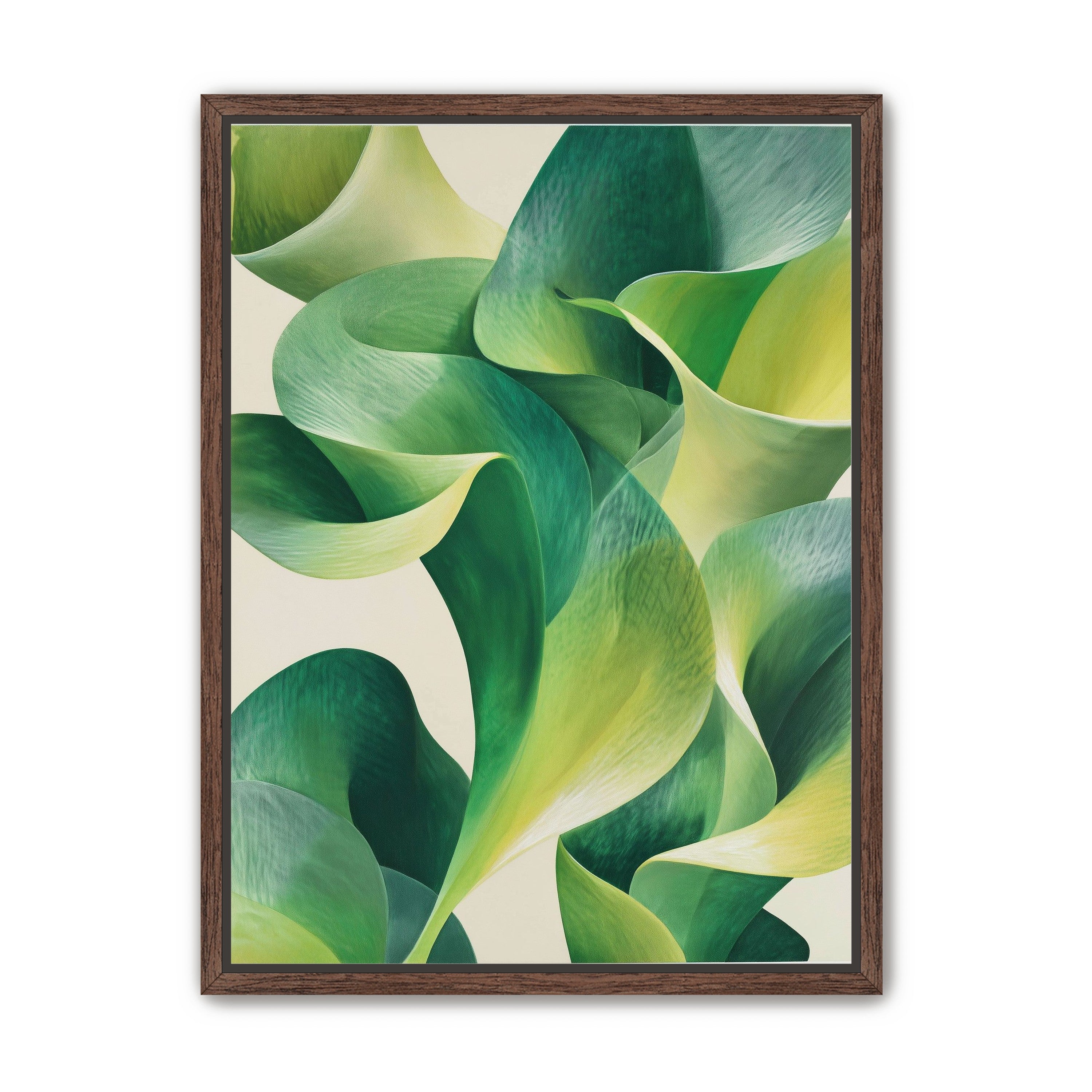 Green light in the lilies