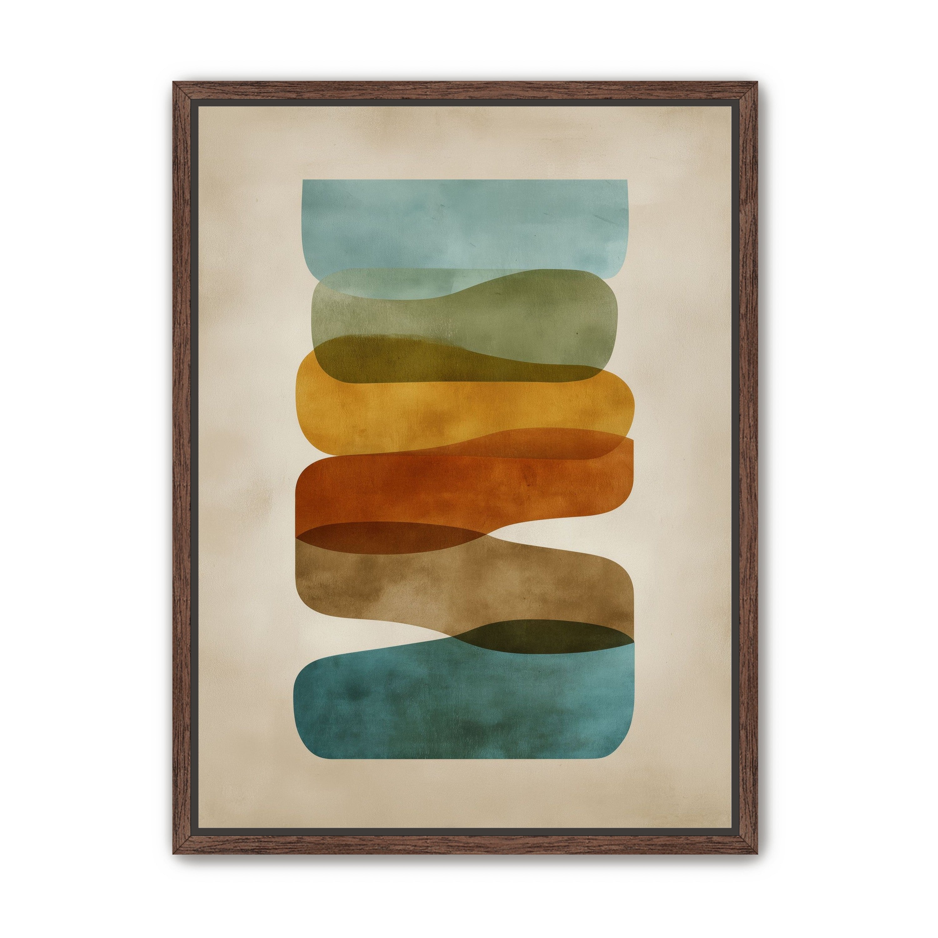 Ribbons of Muted Color