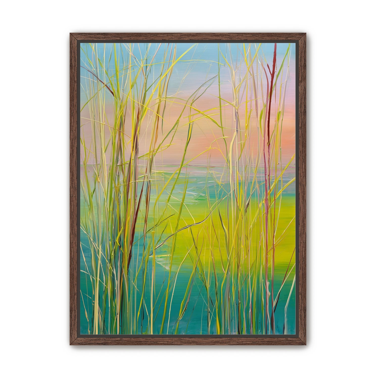 Reeds at Low Tide