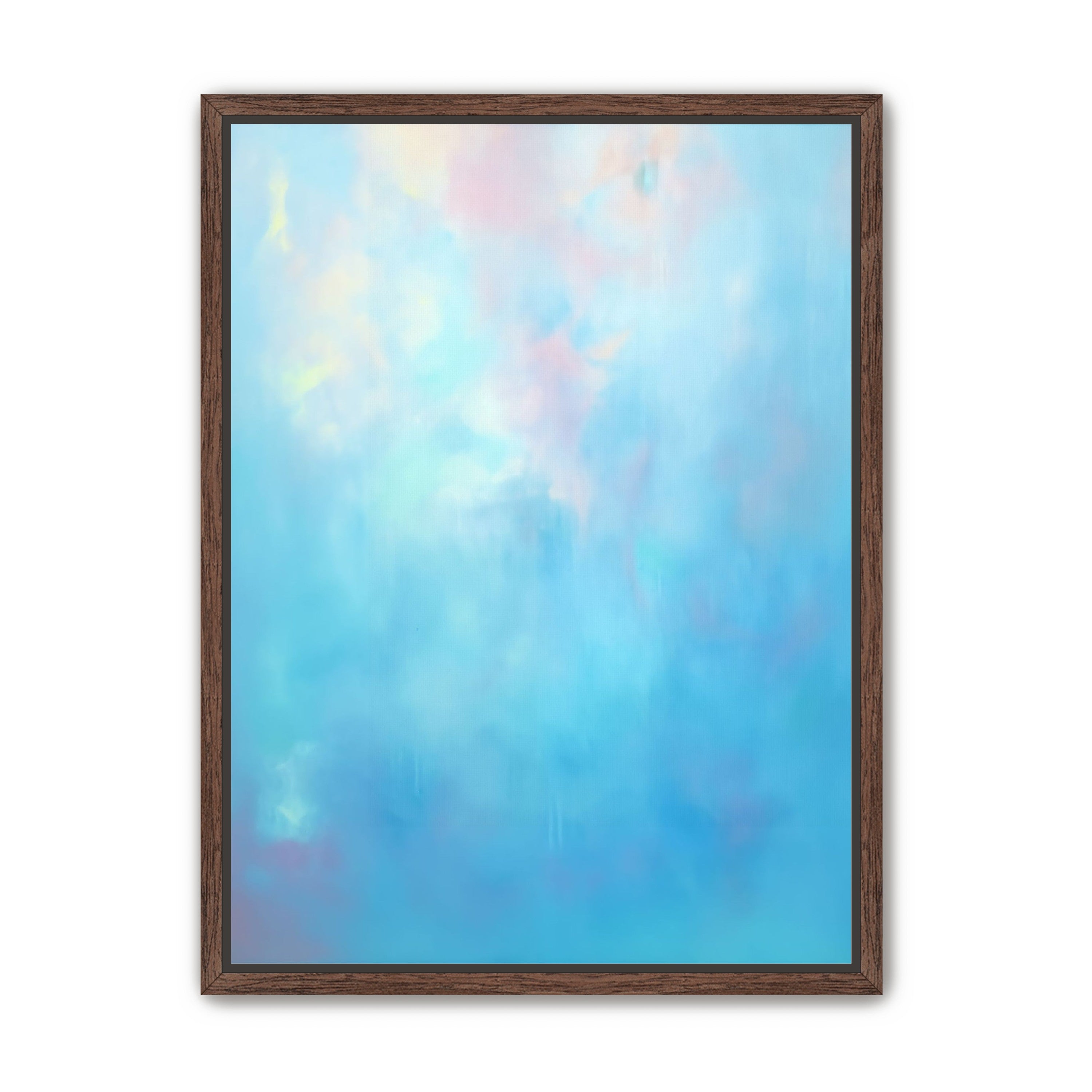Shifts in Cerulean, Aqua, Golden Accents