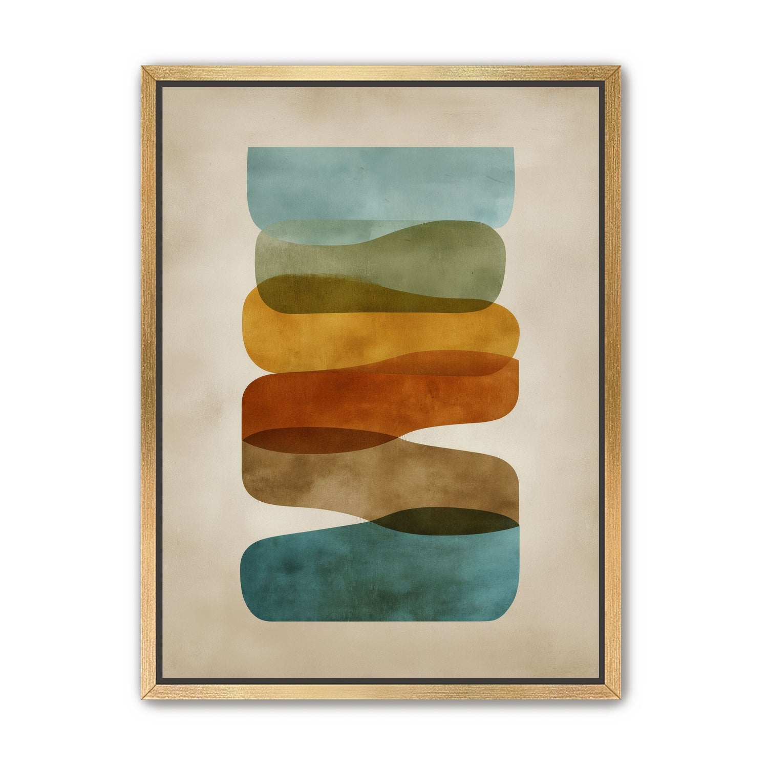 Ribbons of Muted Color
