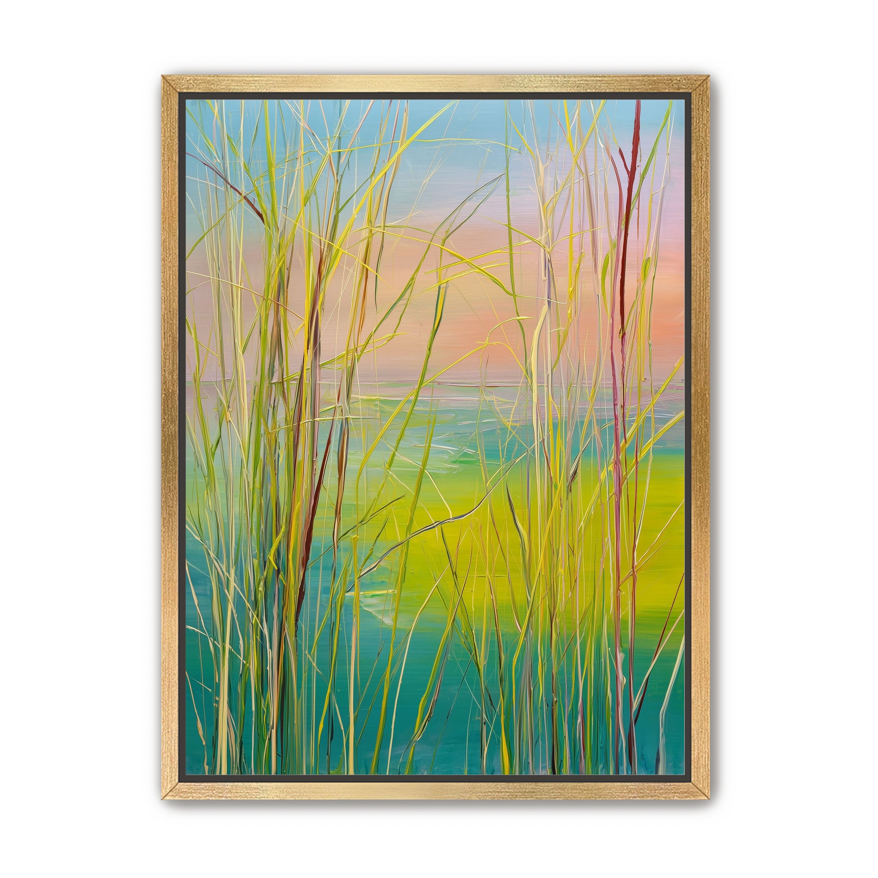 Reeds at Low Tide