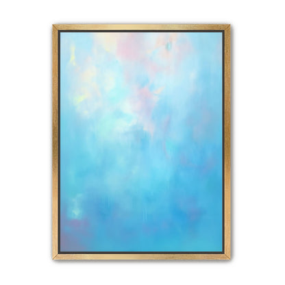 Shifts in Cerulean, Aqua, Golden Accents