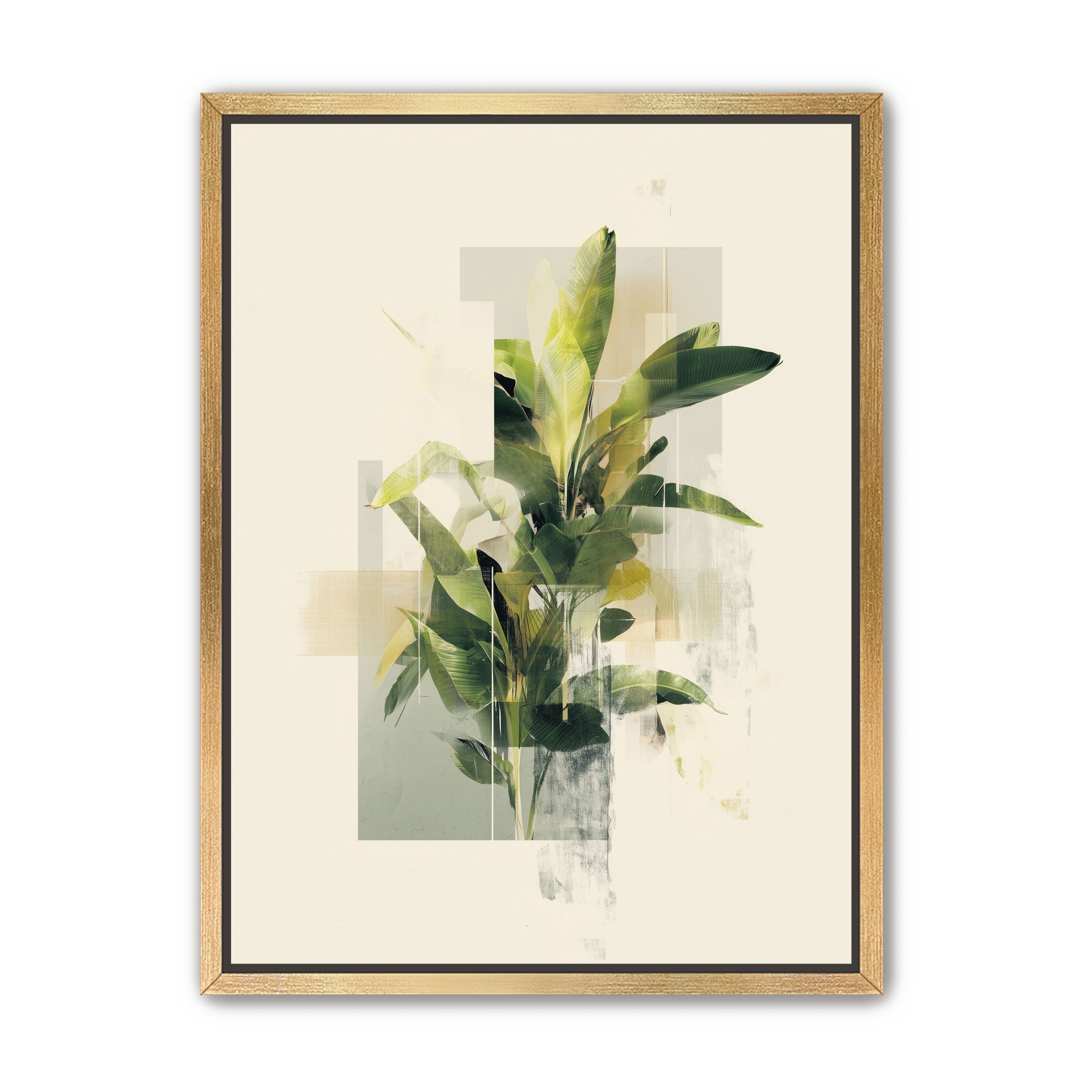 Plant in layered light