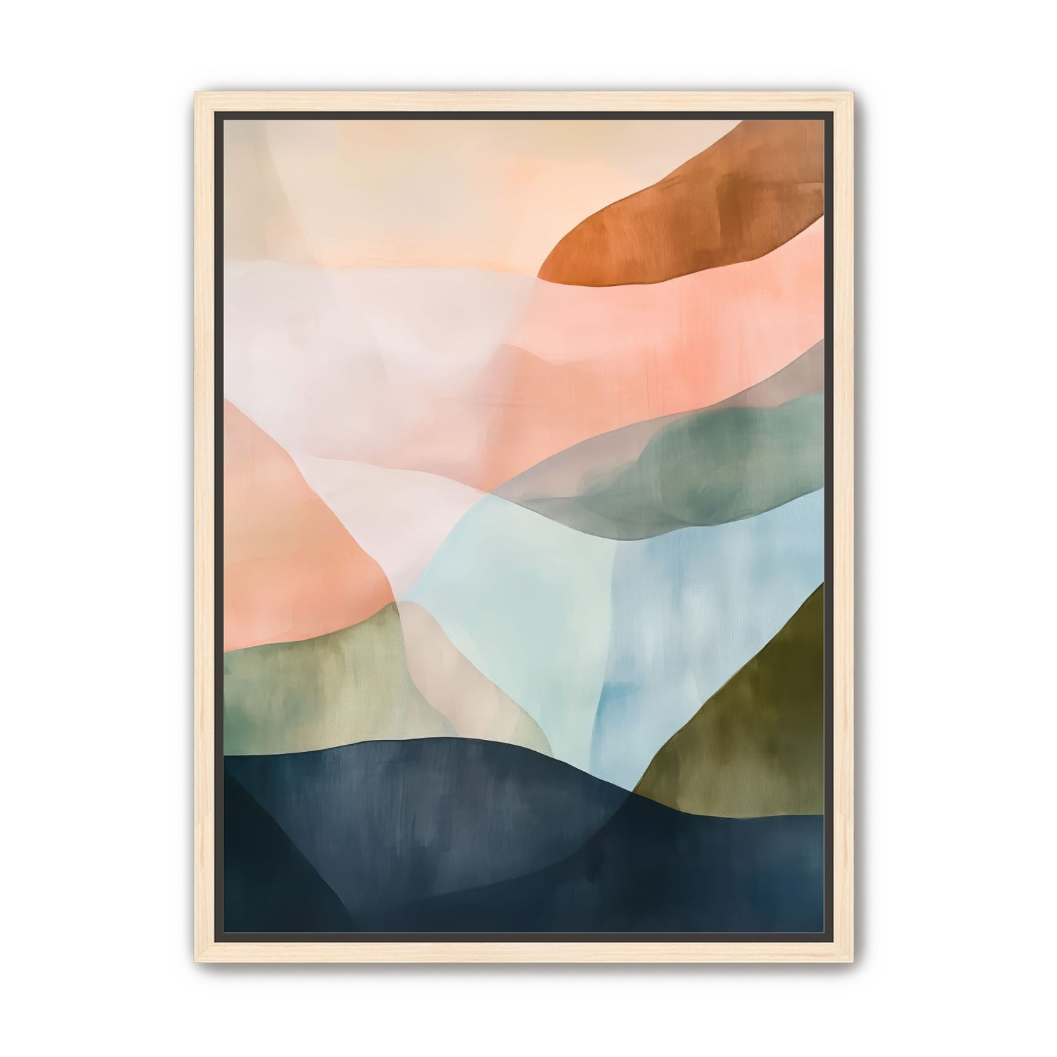 Terracotta and Blue Planes