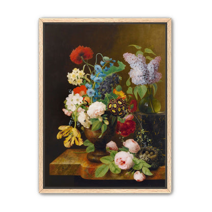 Fallen roses by the nest