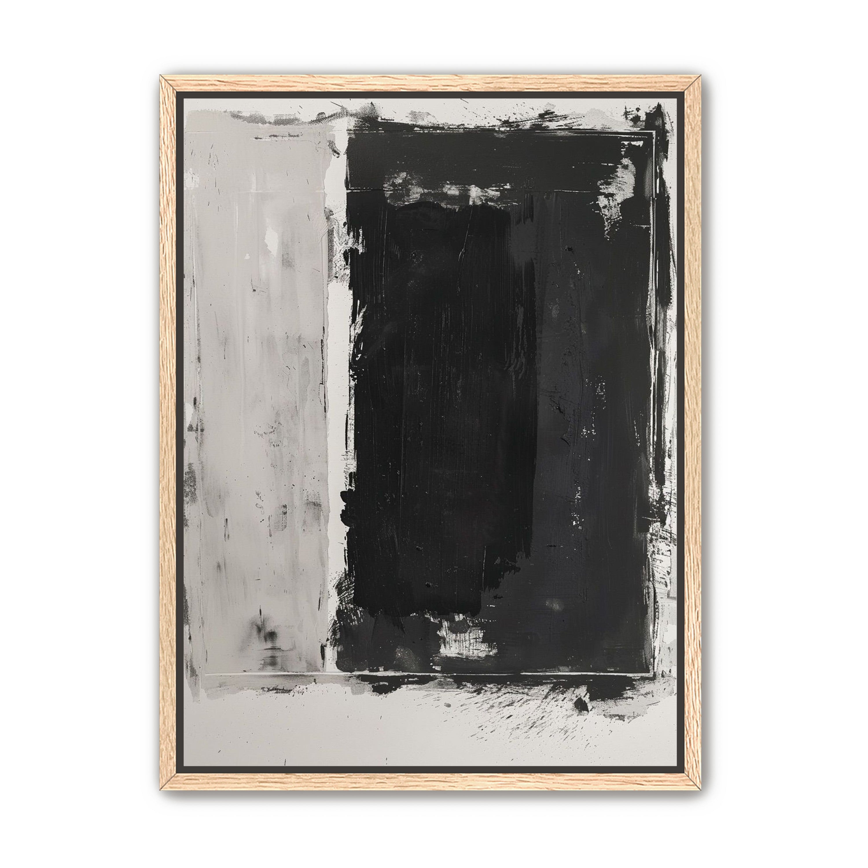 Black weight on gray ground