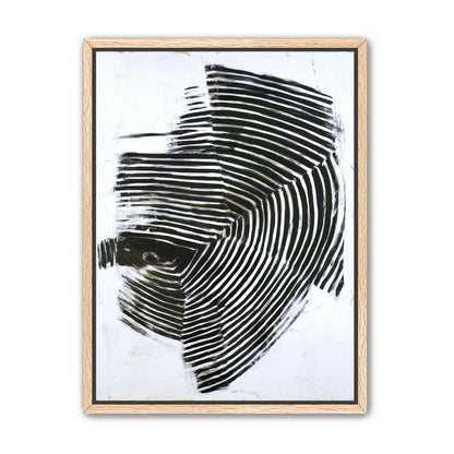 Black bands in white scrape