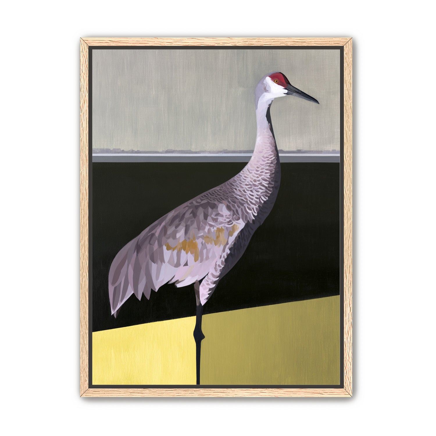 Crane at the hard horizon
