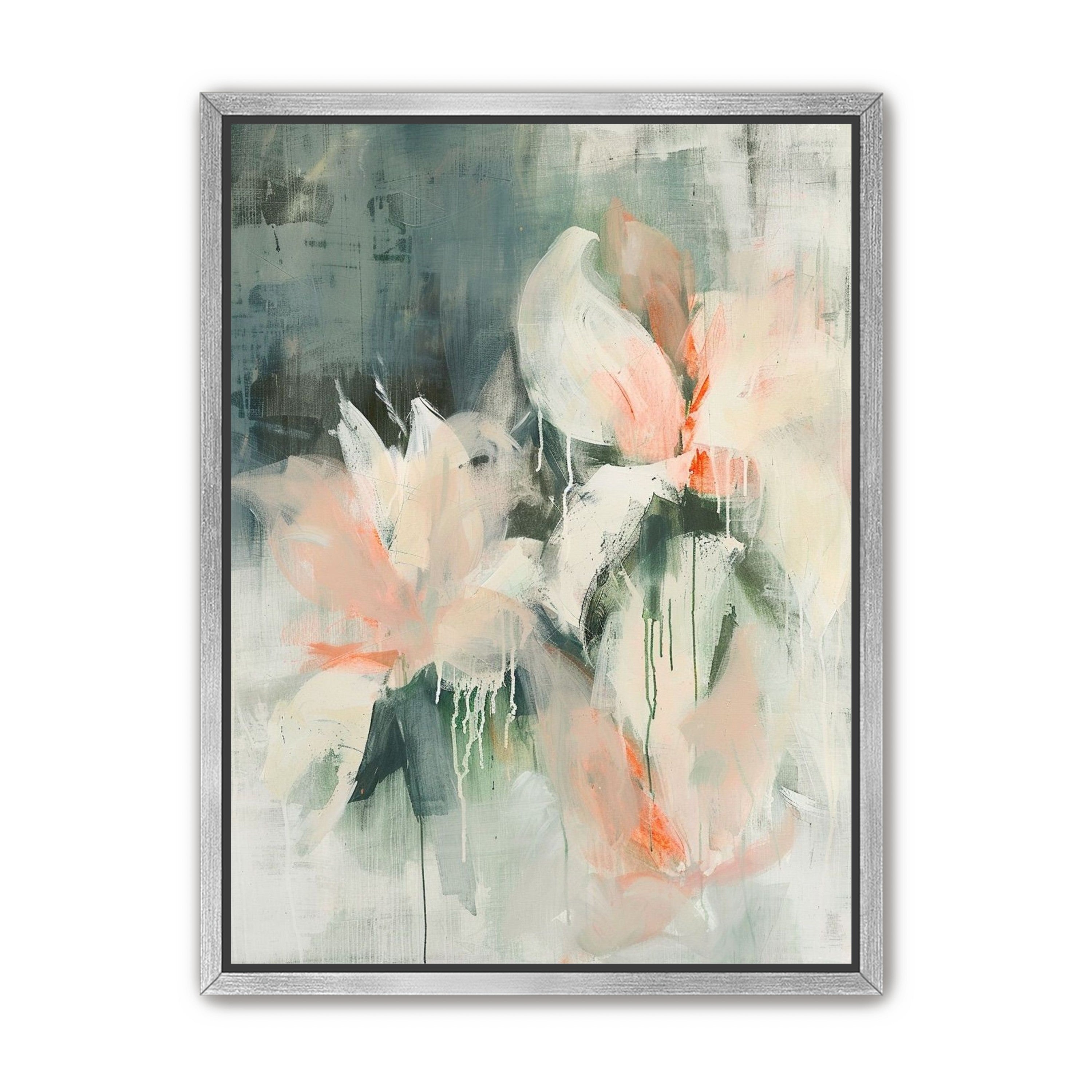Drips on pale petals