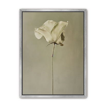 One flower and its hush