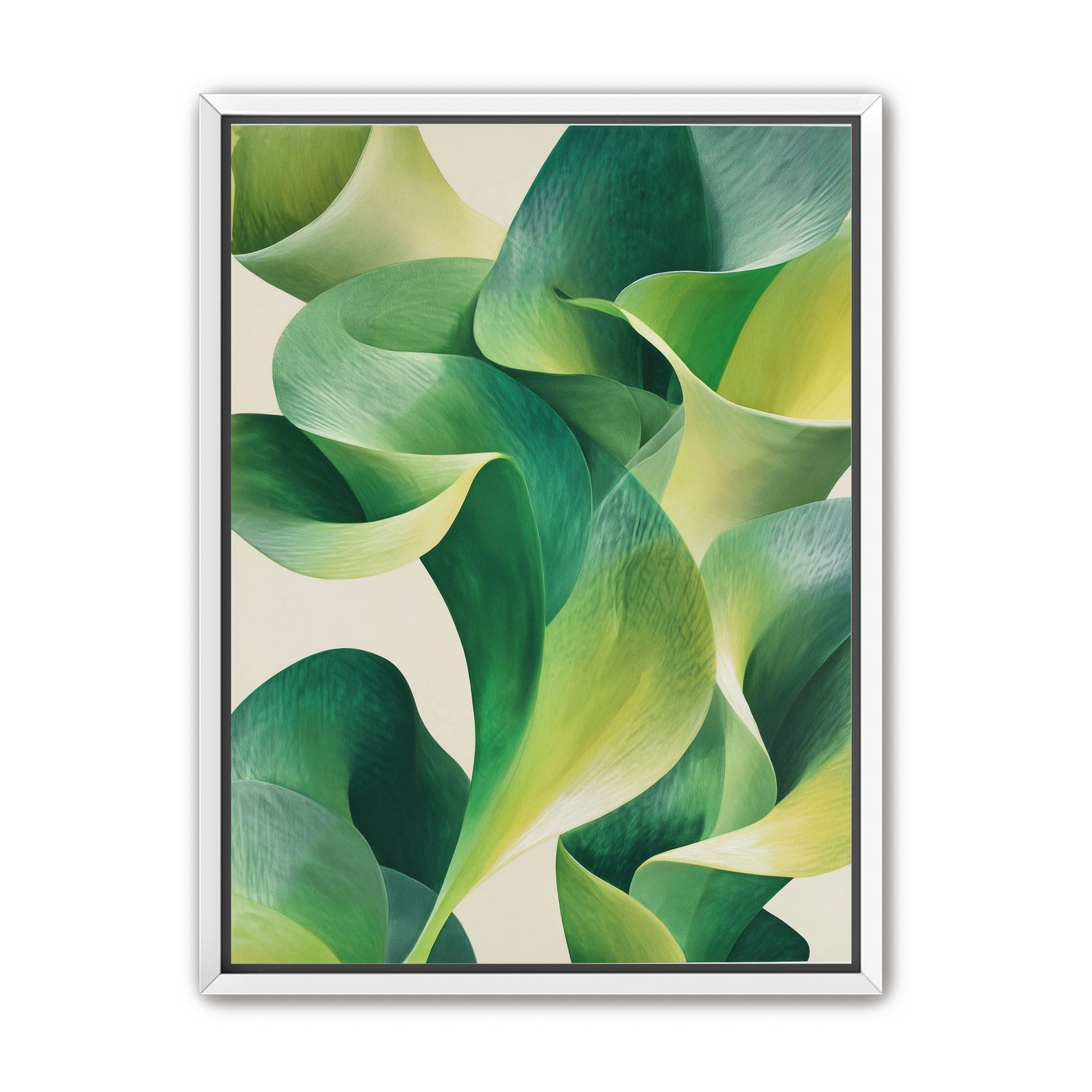 Green light in the lilies