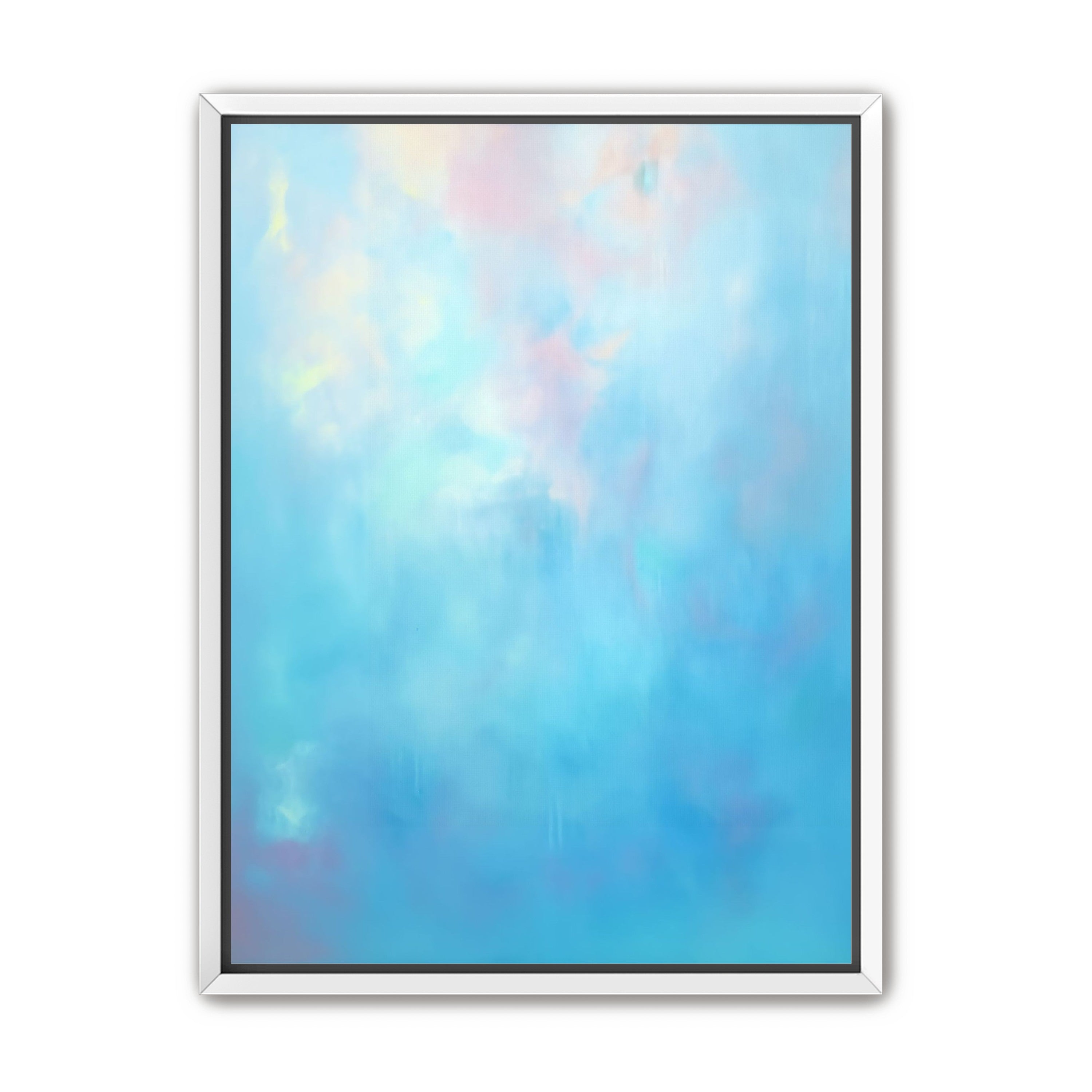 Shifts in Cerulean, Aqua, Golden Accents