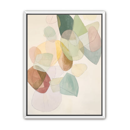Layered Forms on Paper