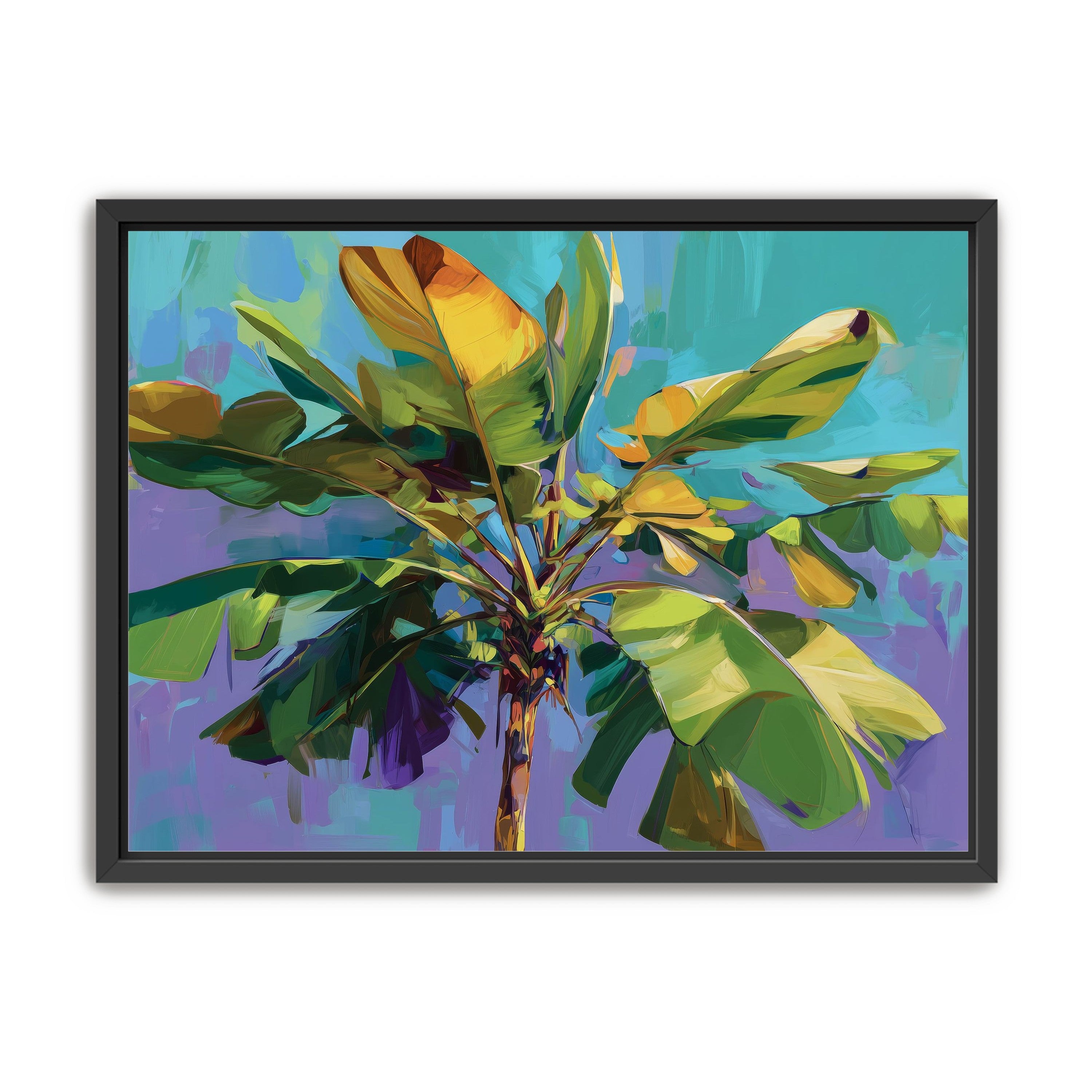 Painted Palm Tree