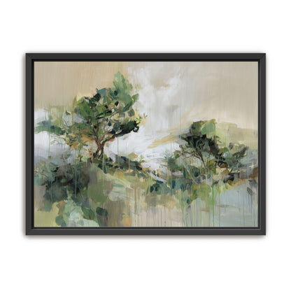 Tree Canopies in Pale Light