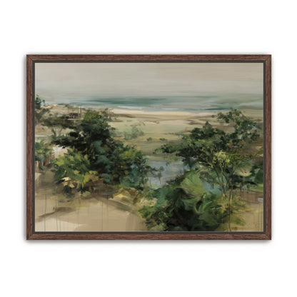 Coastal Dunes with Trees