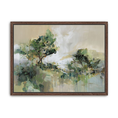 Tree Canopies in Pale Light