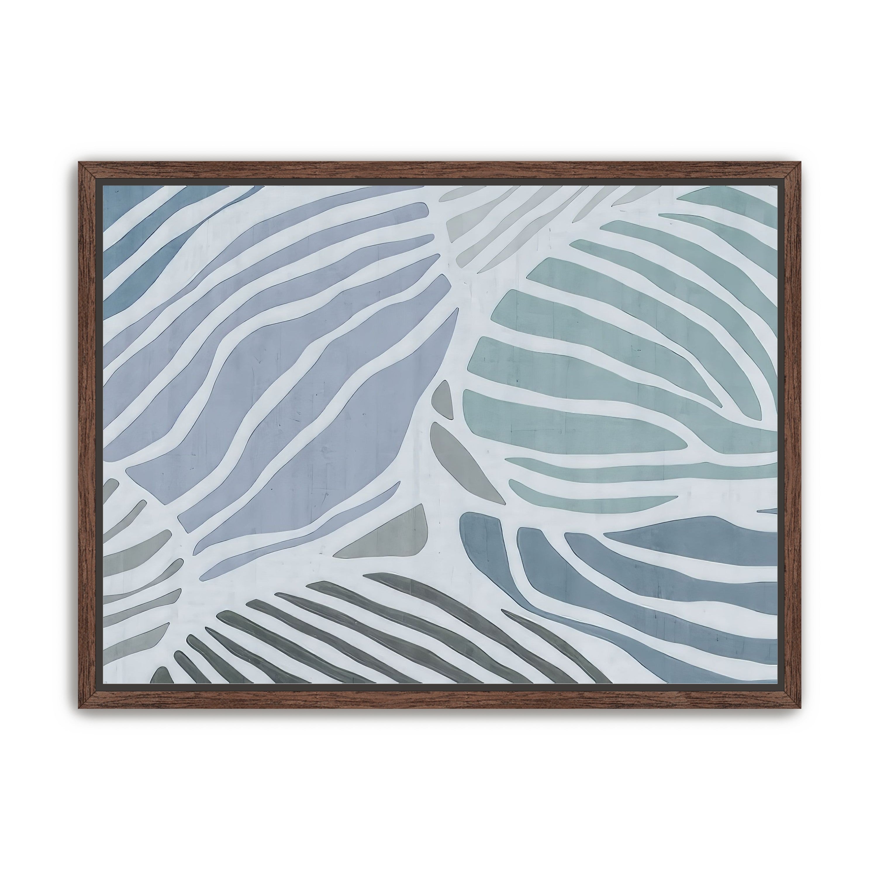 Graphic Leafs, Blue