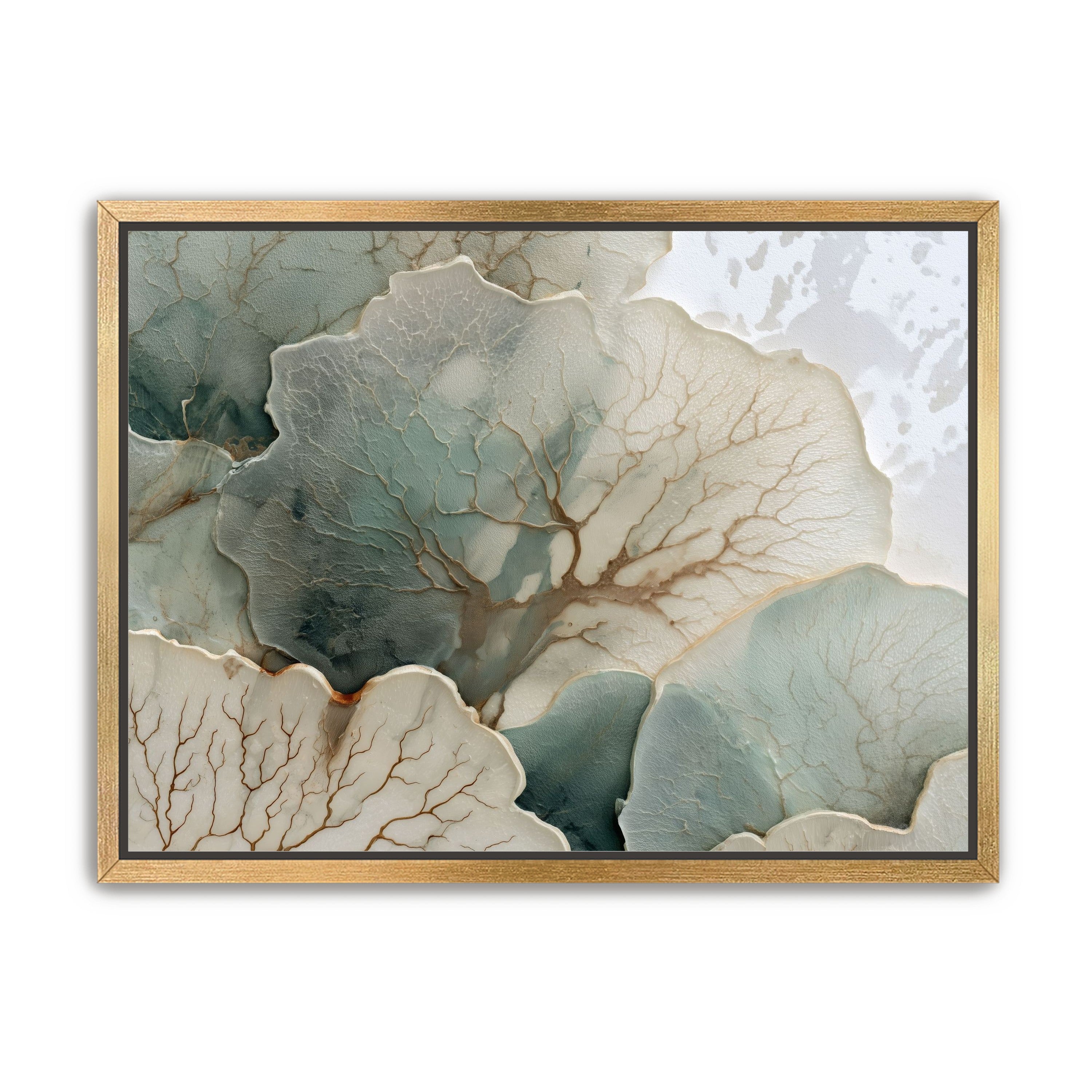 Translucent Leaves with Fine Veins