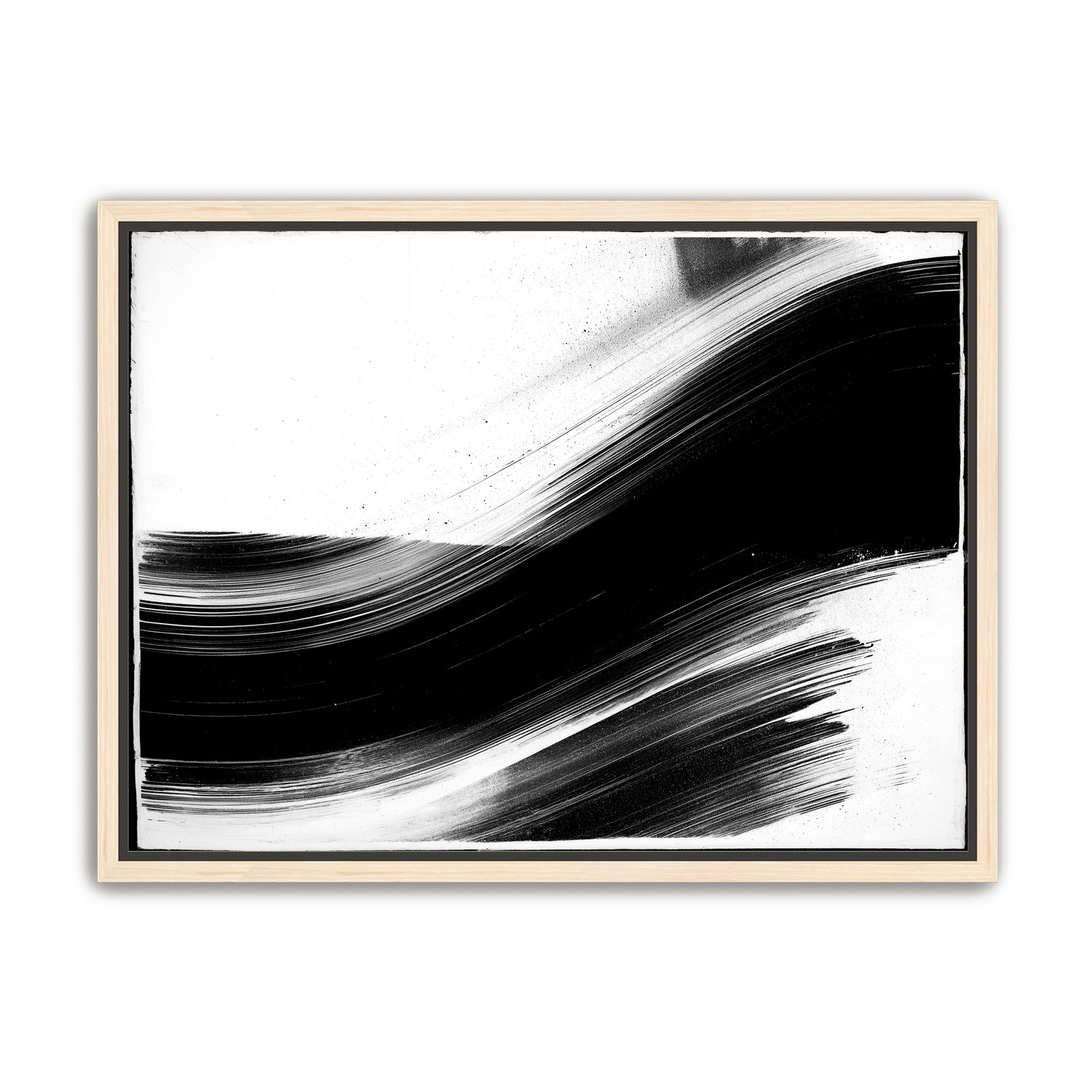 Black weight on white drift