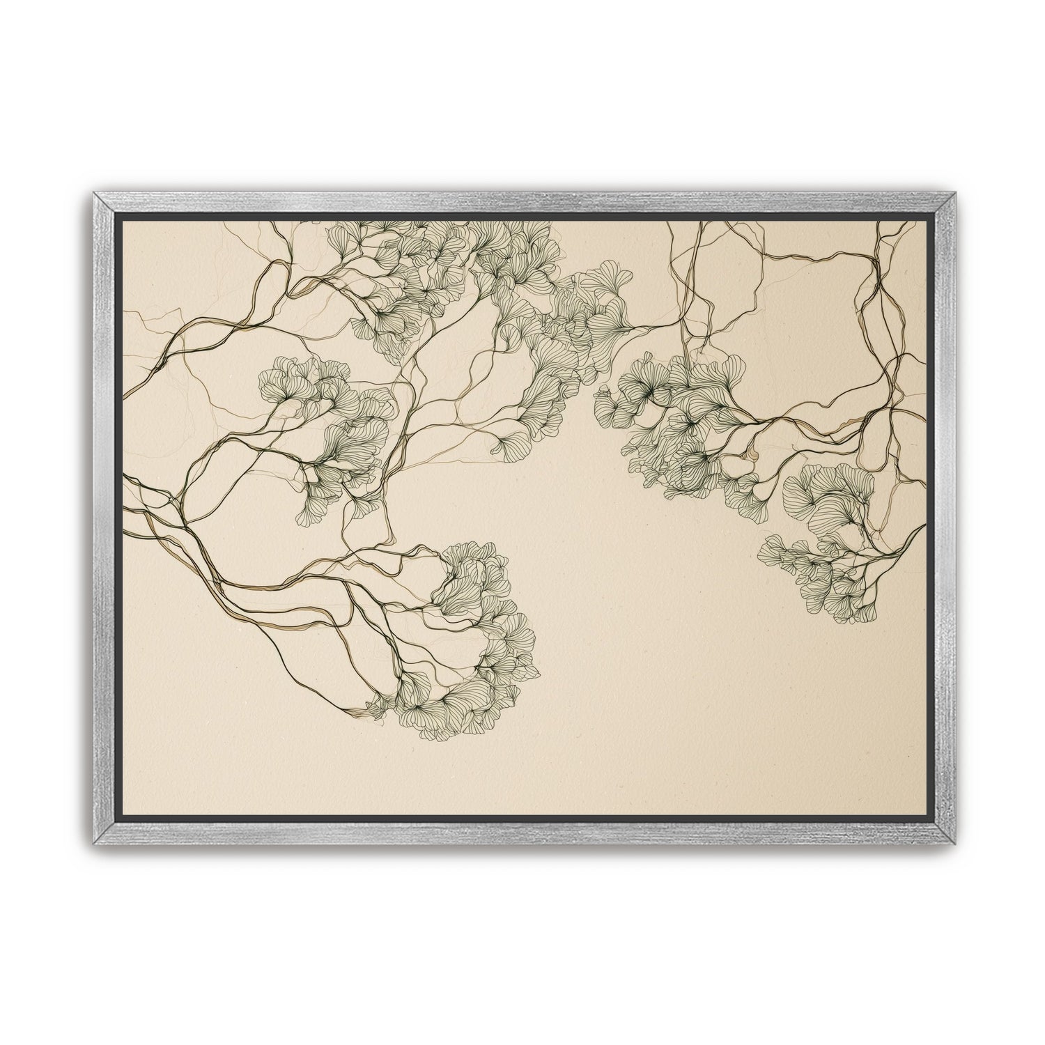Trees Drawn in Continuous Lines
