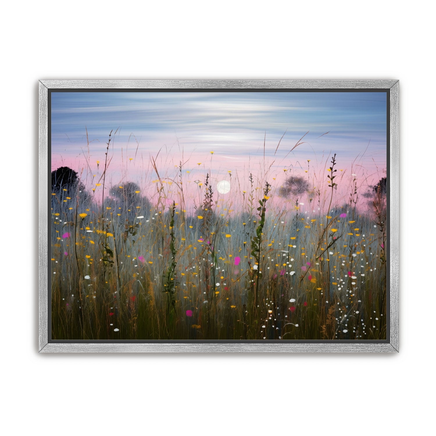Wildflower Meadow at Moonrise