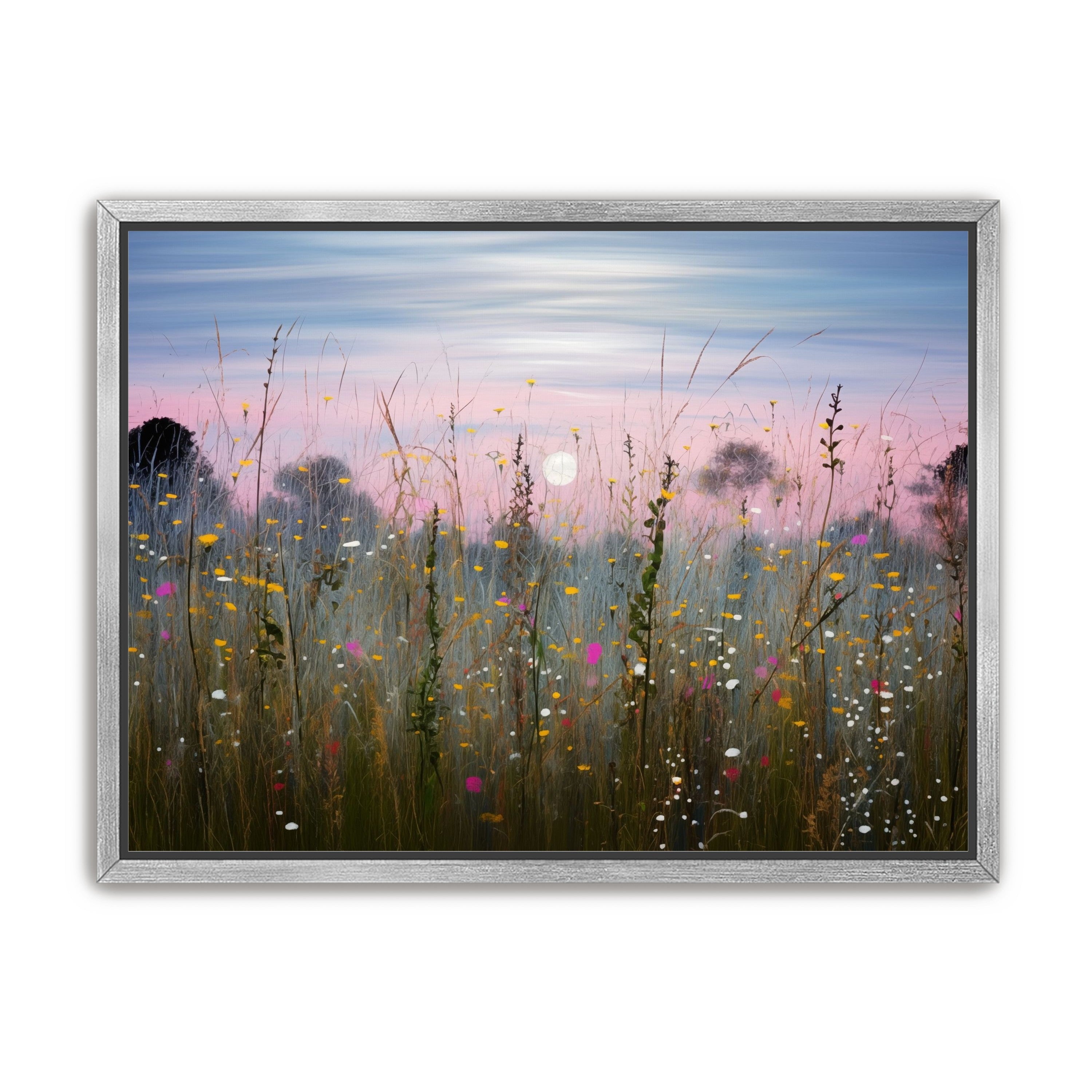 Wildflower Meadow at Moonrise