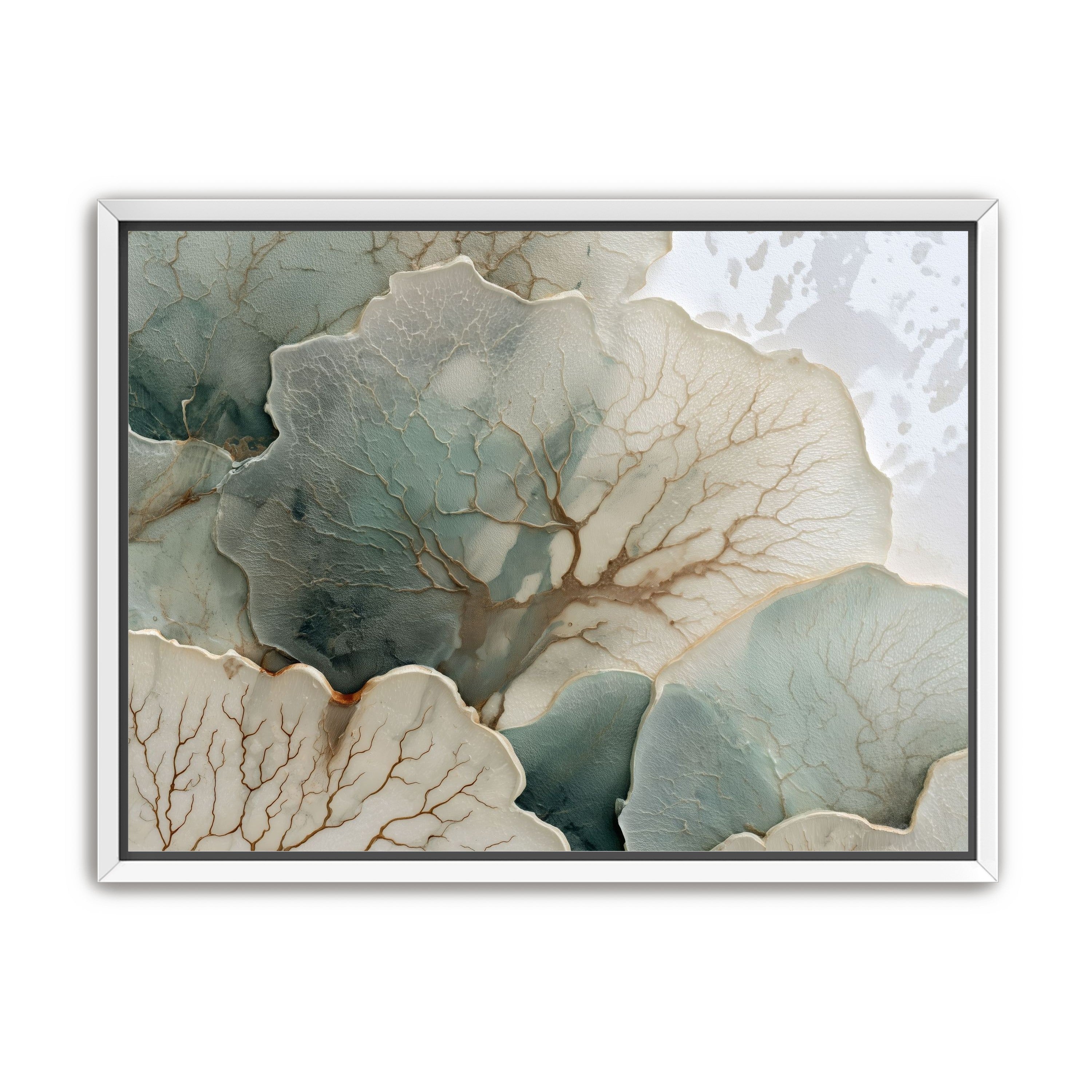 Translucent Leaves with Fine Veins