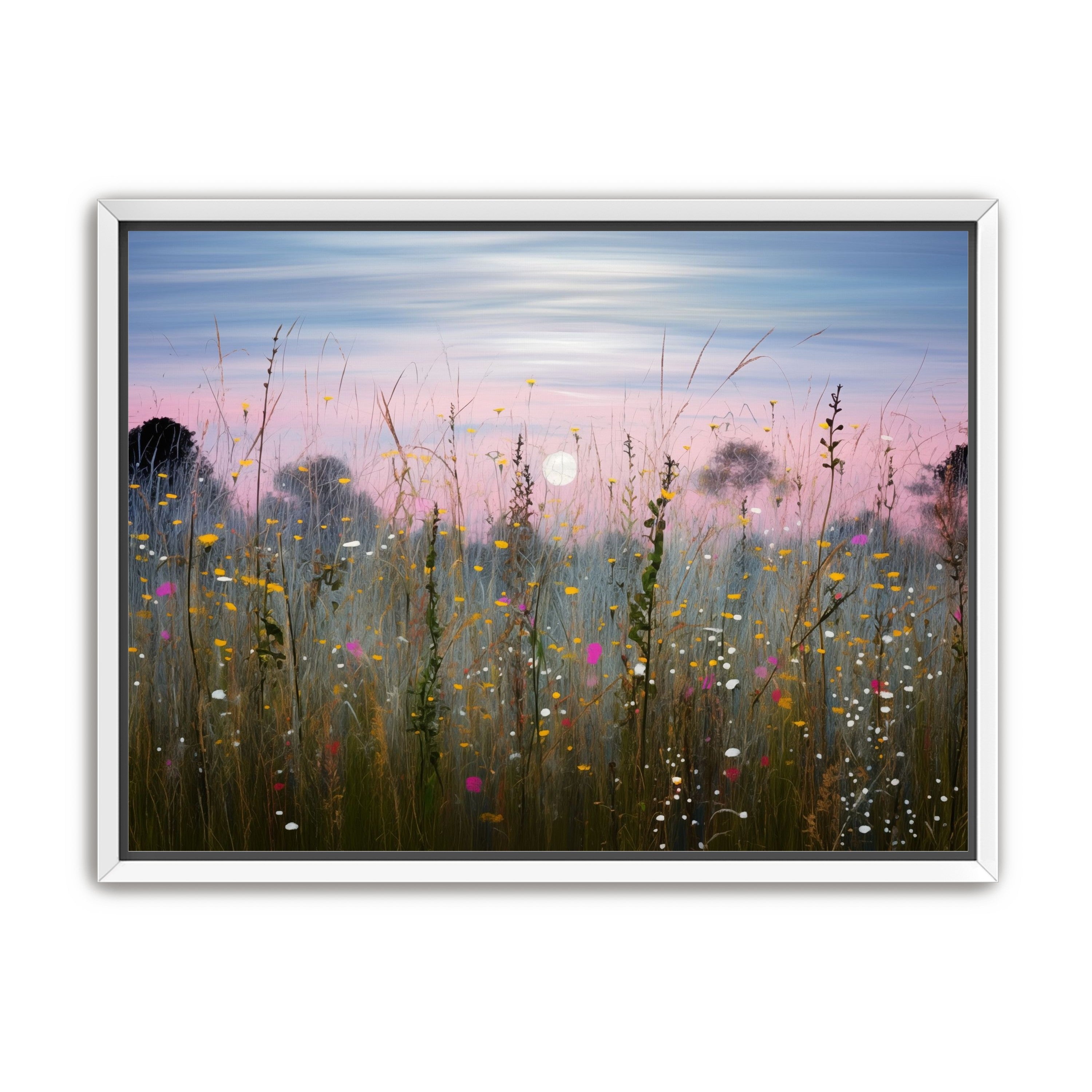 Wildflower Meadow at Moonrise