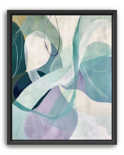 Teal and Lavender Arcs