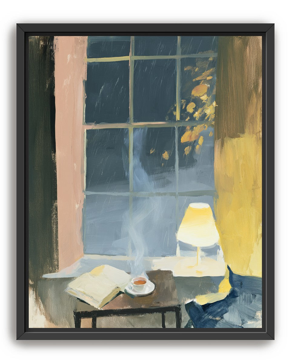 Steam in the windowlight