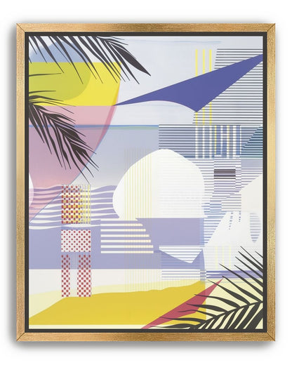 Layered stripes and color fields