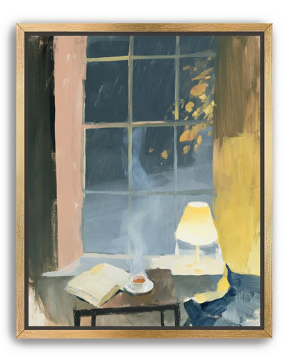 Steam in the windowlight