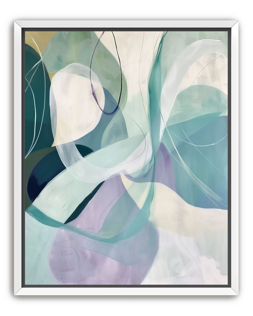 Teal and Lavender Arcs