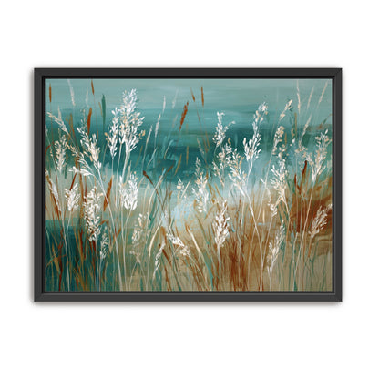 White Meadow Grasses Before Water |
