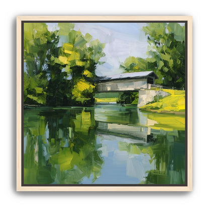Covered Bridge in Summer