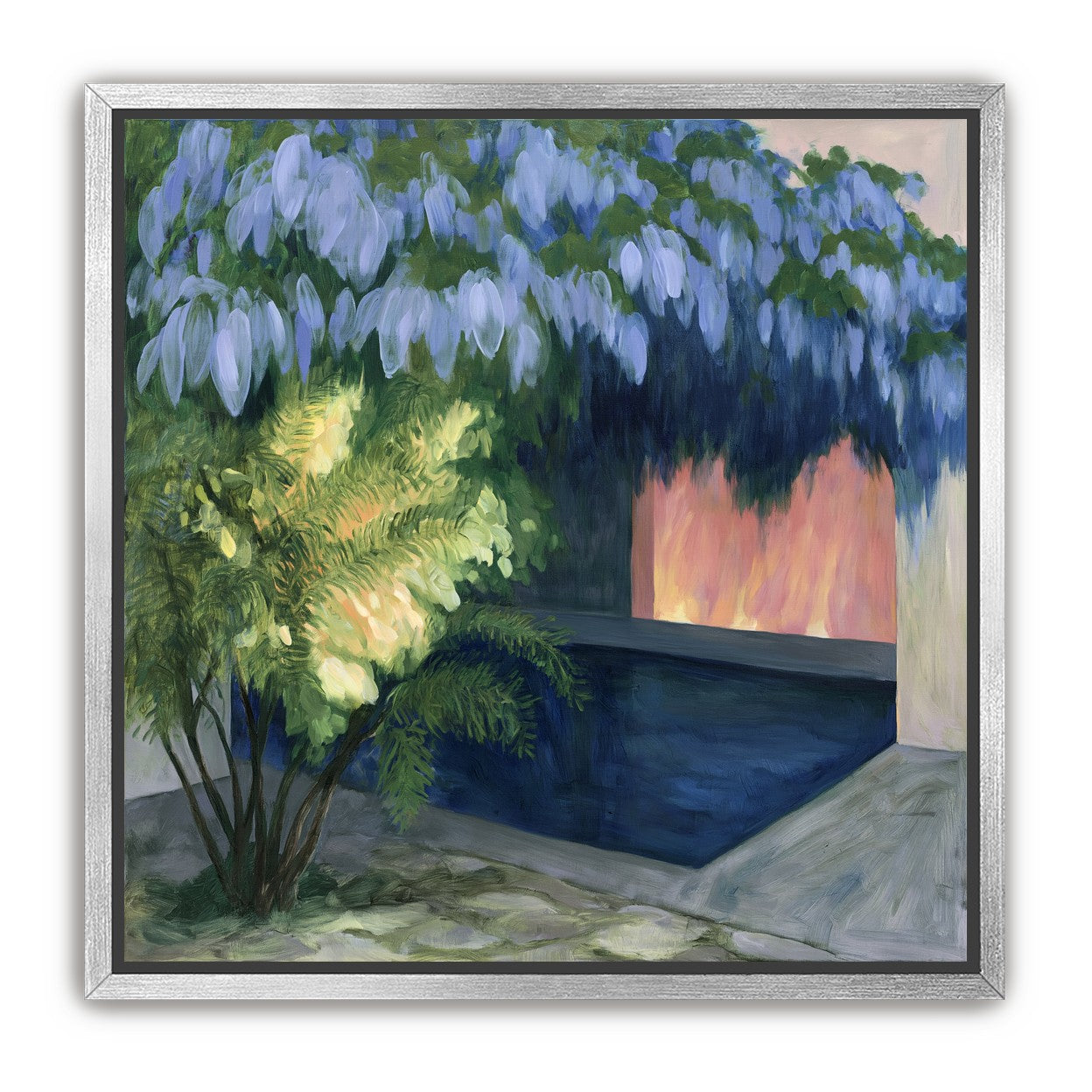 Warm door in the water