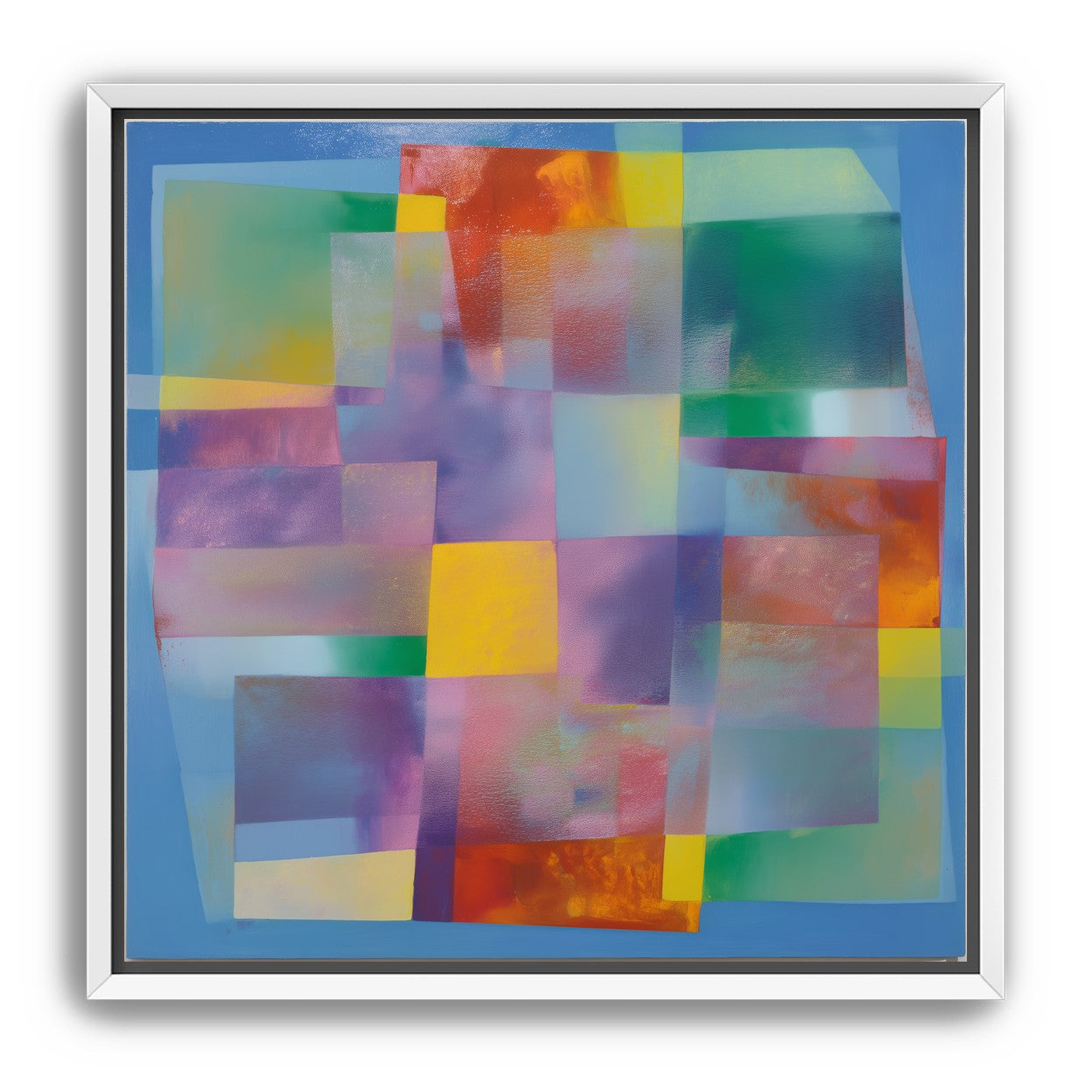 Blue border and drifting blocks