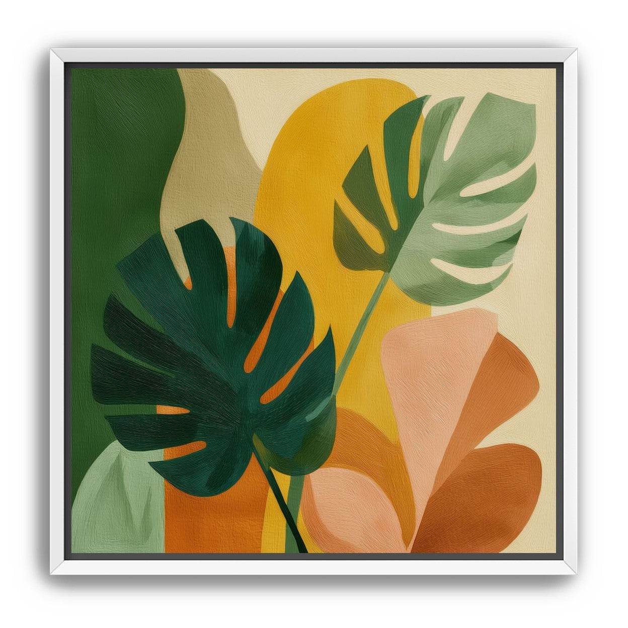 Leaves of Green and Brown