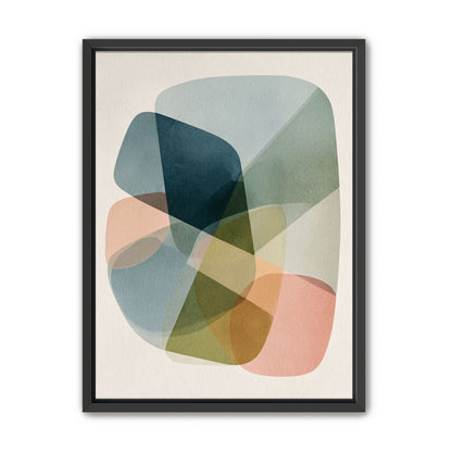 Layered translucent blocks