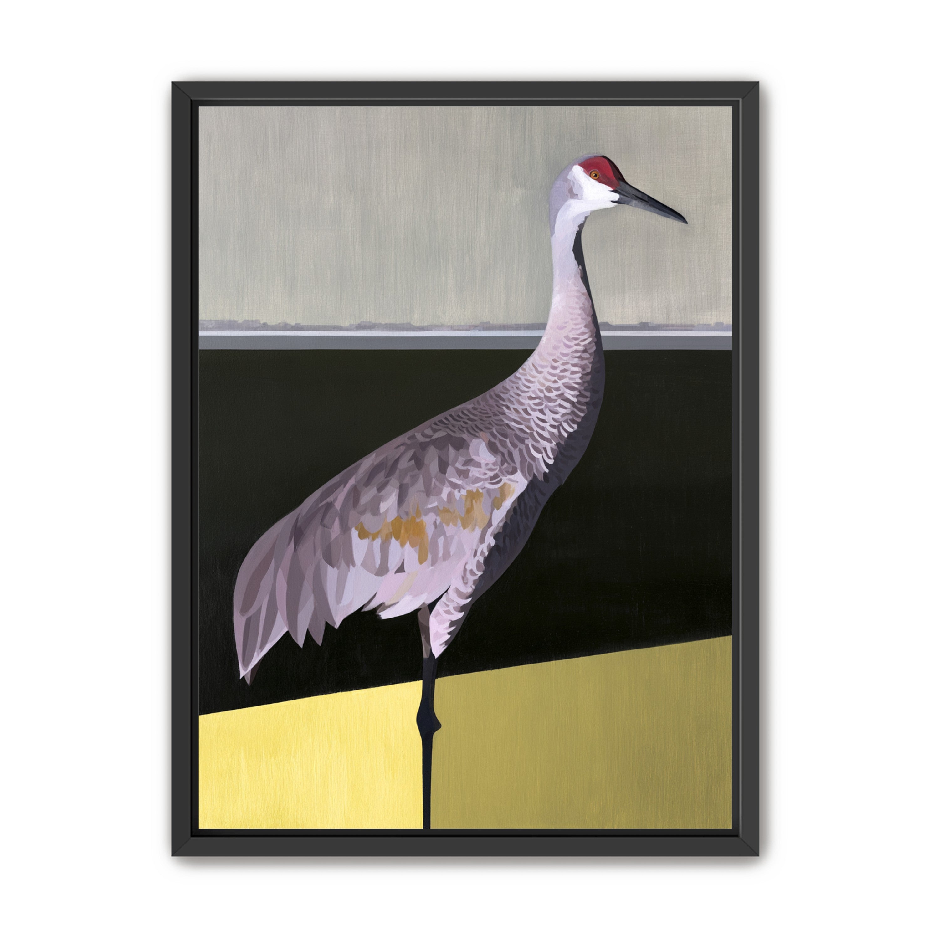 Crane at the hard horizon