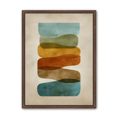 Ribbons of Muted Color