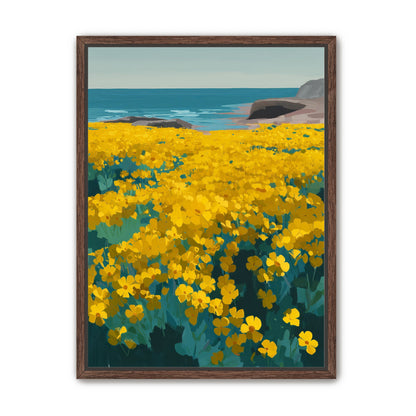 Yellow Coastal Wildflowers