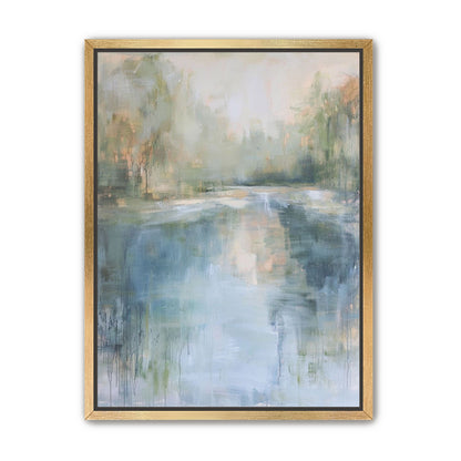 Mist over the river bend