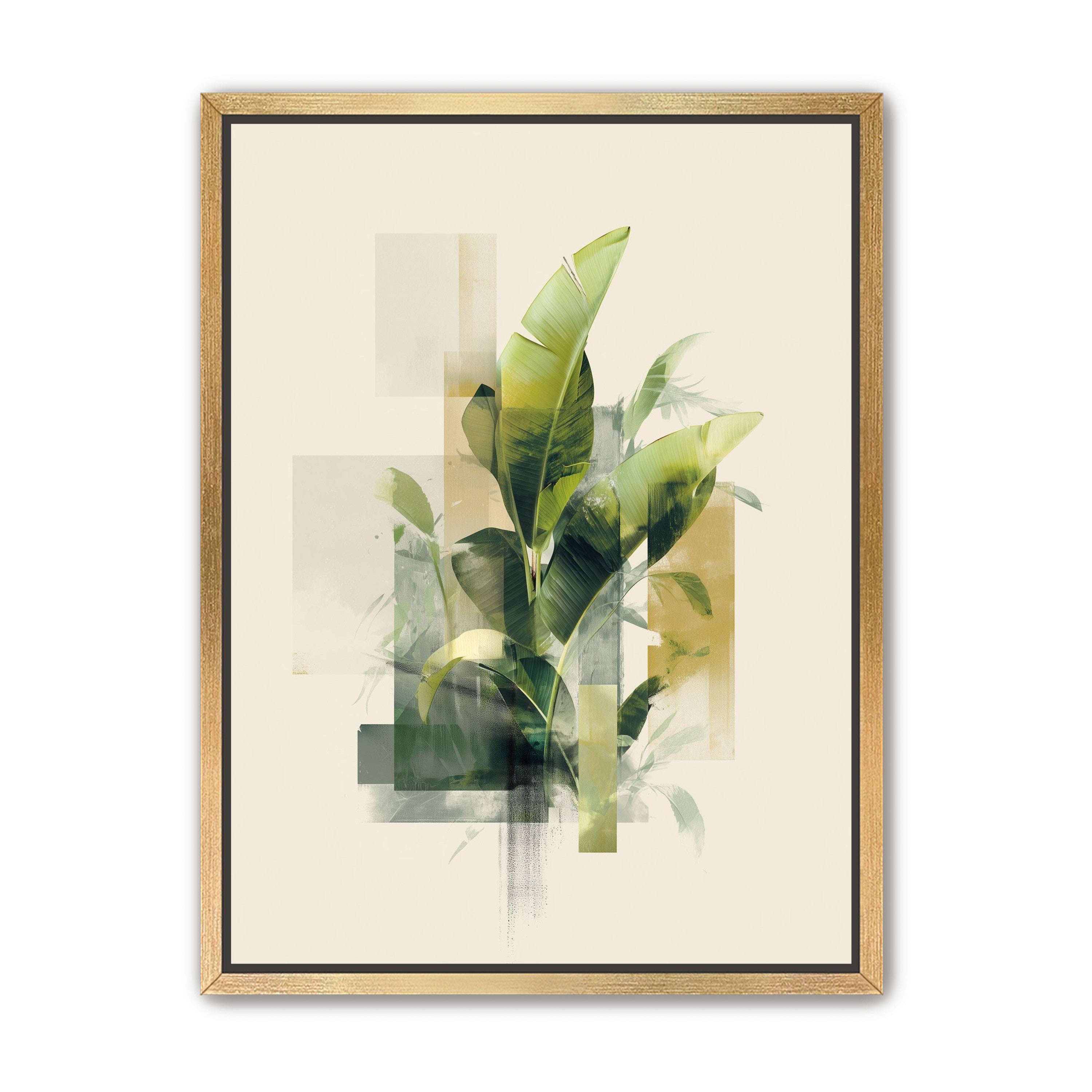 Leaves through quiet panels