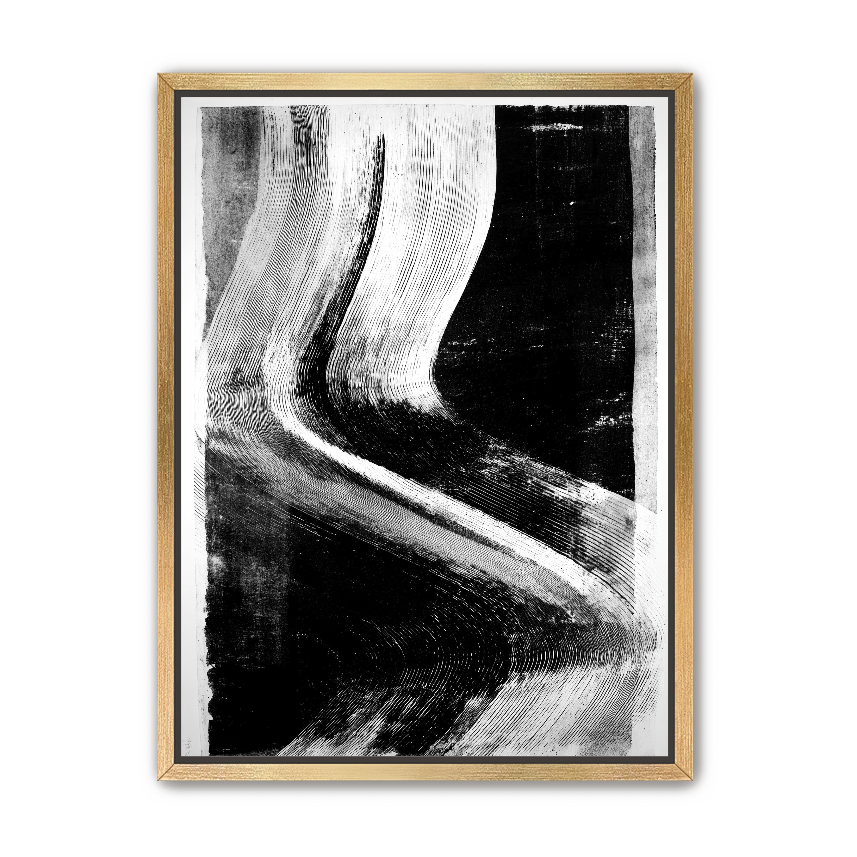 White sweep through black