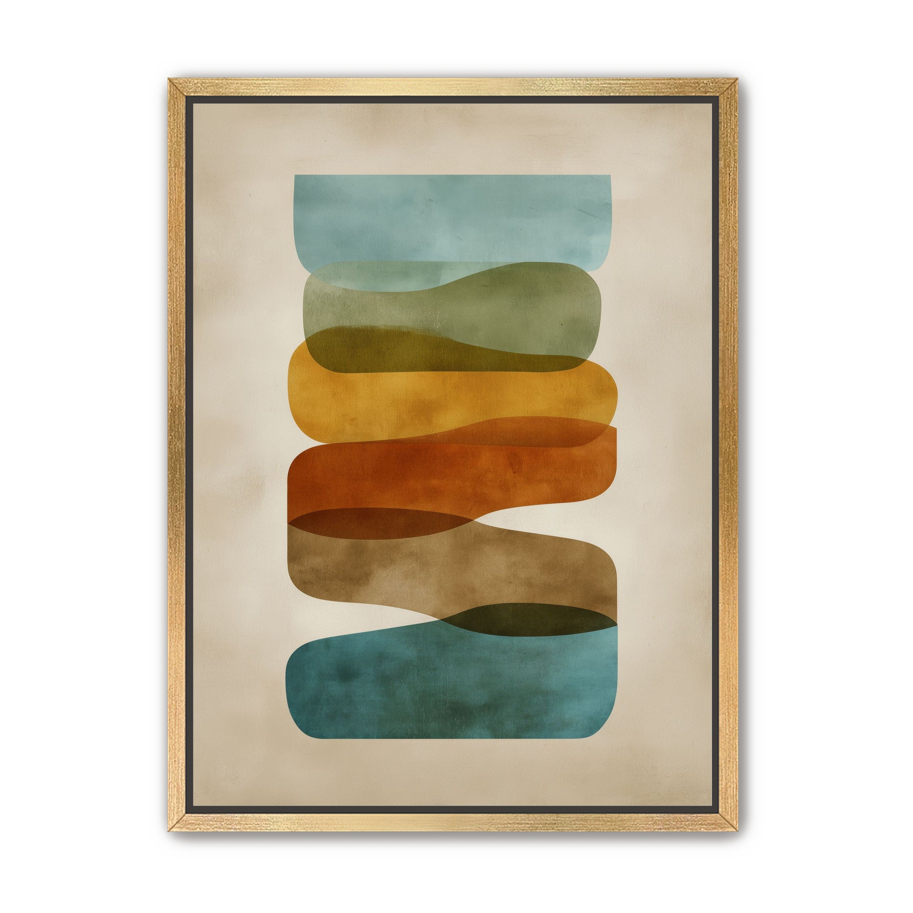 Ribbons of Muted Color