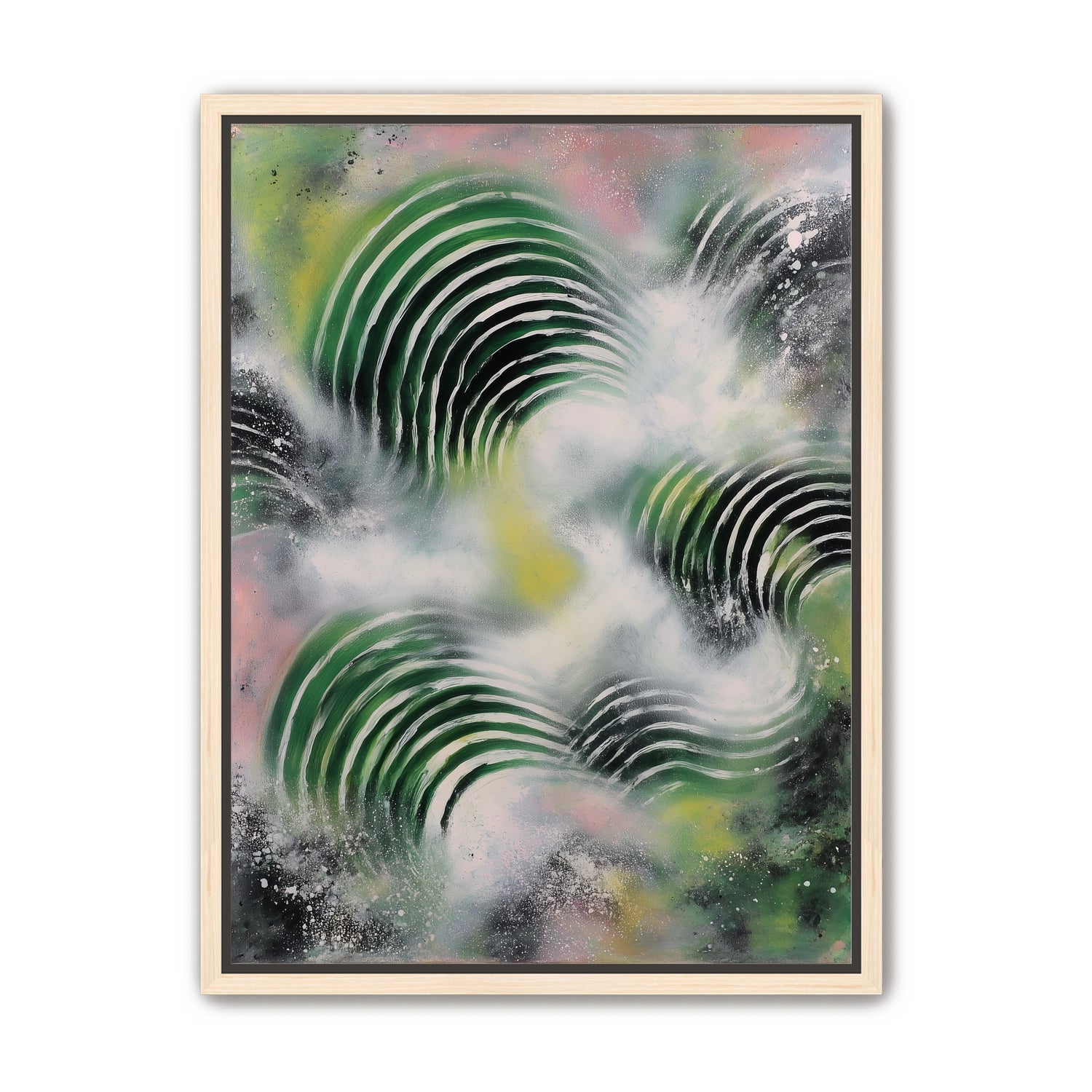 Pressure in green arcs